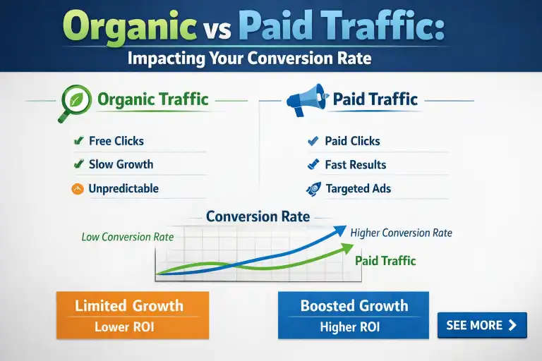 Analyzing the impact of paid traffic