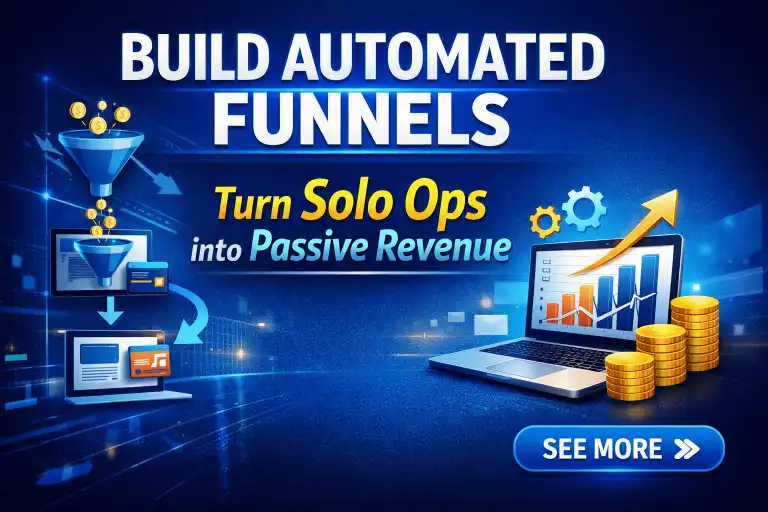 Build Automated Funnels Turn Solo Ops into Passive Revenue