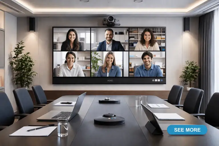 High Definition Video Conferencing and 4K UltraHD Capabilities
