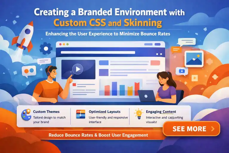 Creating a Branded Environment with Custom CSS and Skinning