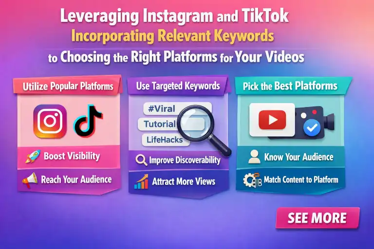 Leveraging Instagram and TikTok