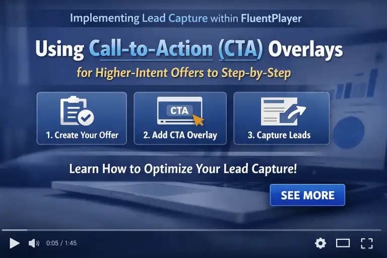 Using Call to Action CTA Overlays for Higher Intent Offers